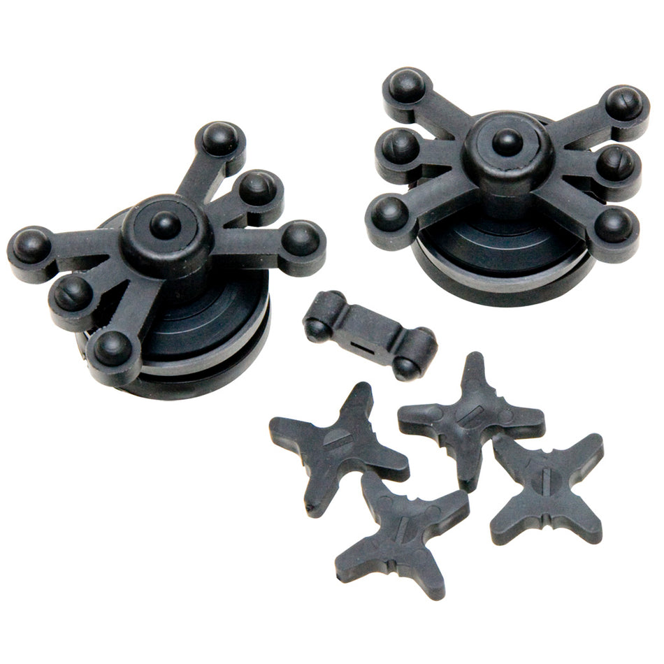 BowJax Black Split Limb Crossbow Noise Reduction Kit