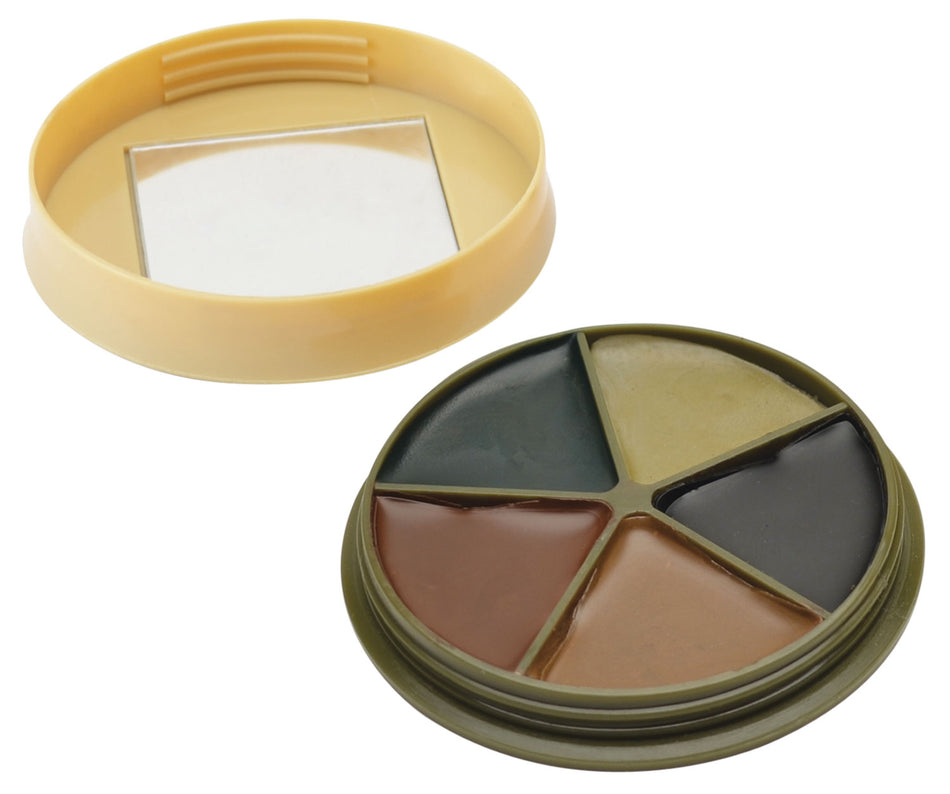 HME Camo Face Paint Kit Black Brown Green Sand Light Green 5 Pack