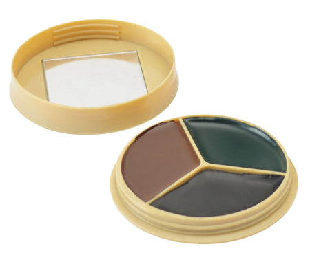 HME Camo Face Paint Kit Black Brown and Dark Green 3 Color