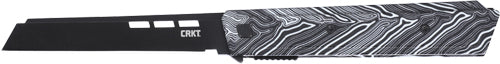 CRKT ZEPHYR 3.22" PLAIN EDGE WHITE/BLACK G10 LINER LOCK