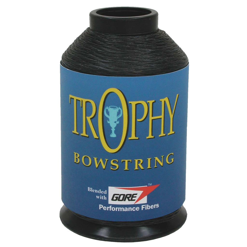 BCY Trophy Blended Bowstring Fiber Material Black 1/4 lb.