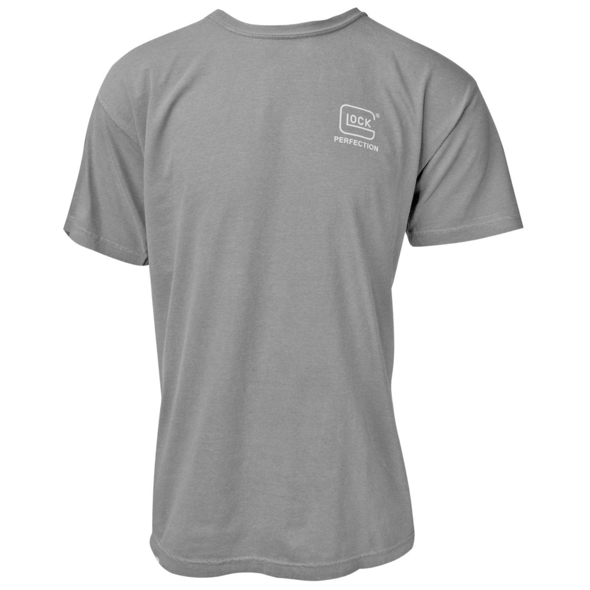 Glock Perfection Logo Graphic T-Shirt Medium Gray