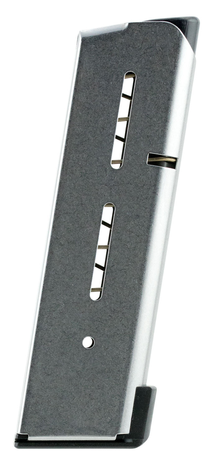 Wilson Combat 47DOX 1911 Officer .45 ACP 8-Round Detachable Magazine Lo-Profile Steel Floorplate