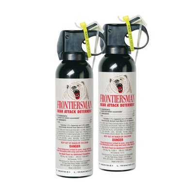 SABRE Frontiersman 7.9oz Bear Attack Deterrent 2 Combo Packs