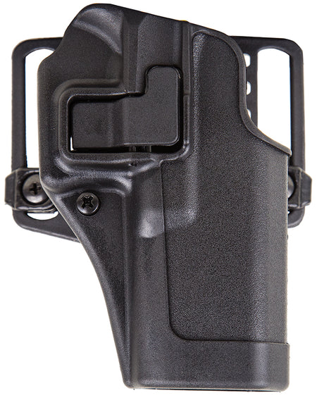 Blackhawk 410541BKR Serpa CQC OWB Size 41 Black Polymer Holster Belt Loop & Paddle for Ruger SR9 9E RH