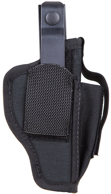 Blackhawk 40AM01BK IWB/OWB Size 01 Black Nylon Ambidextrous Holster Belt Clip Medium Autos 3-4" Barrel