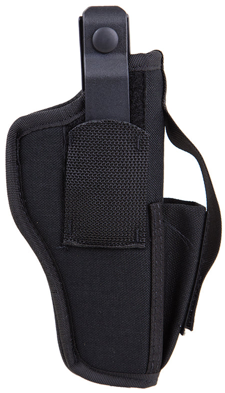 Blackhawk 40AM03BK IWB/OWB Size 03 Black Nylon Ambidextrous Holster Belt Clip Large Semi-Auto 4.5-5" Barrel