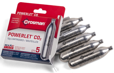 Crosman 231B CO2 12 Gram Powerlet Cartridge Pack of 5