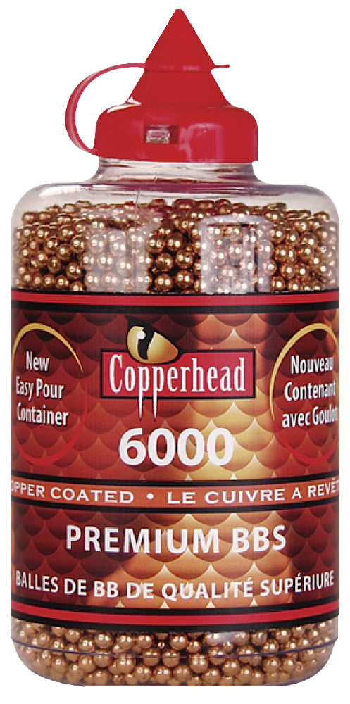 Crosman 0767 .177 Copper-Coated Steel Airgun BBs 6000/Bottle