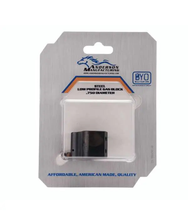 Anderson AR-15 Nitride Low Profile Gas Block Kit .750 Packaged