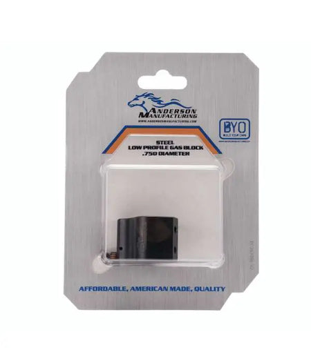 Anderson AR-15 Nitride Low Profile Gas Block Kit .750 Packaged
