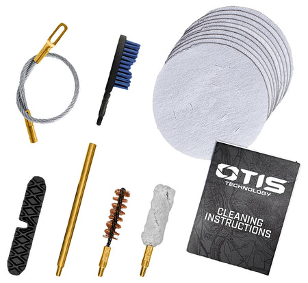 Otis Patriot 9mm Pistol Cleaning Kit with Bronze Bore Brush Yellow Case