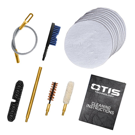 Otis Patriot .40 Cal Pistol Cleaning Kit with Bronze Bore Brush Yellow Case