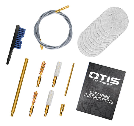 Otis Patriot .17/.22 Cal Cleaning Kit with Bronze Bore Brush Yellow Box