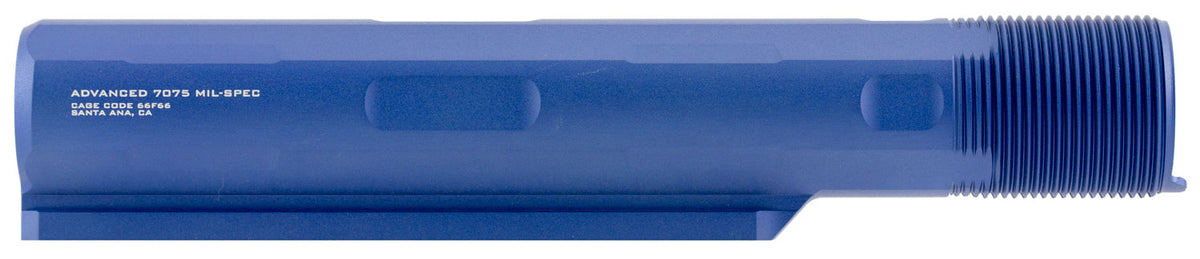 Strike Industries 7-Position Advanced Buffer Tube AR-15 AR-10 Blue Anodized Aluminum