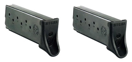 Ruger 90642 LC9/EC9s 9mm Luger 7-Round Blued Steel Magazine 2-Pack Value