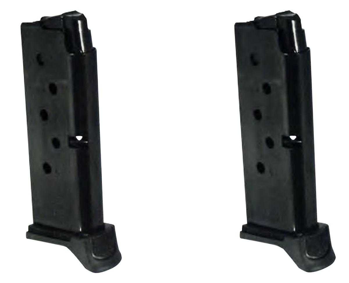 Ruger 90644 LCP II .380 ACP 6-Round Blued Steel Value Pack Magazine 2 Per Pack