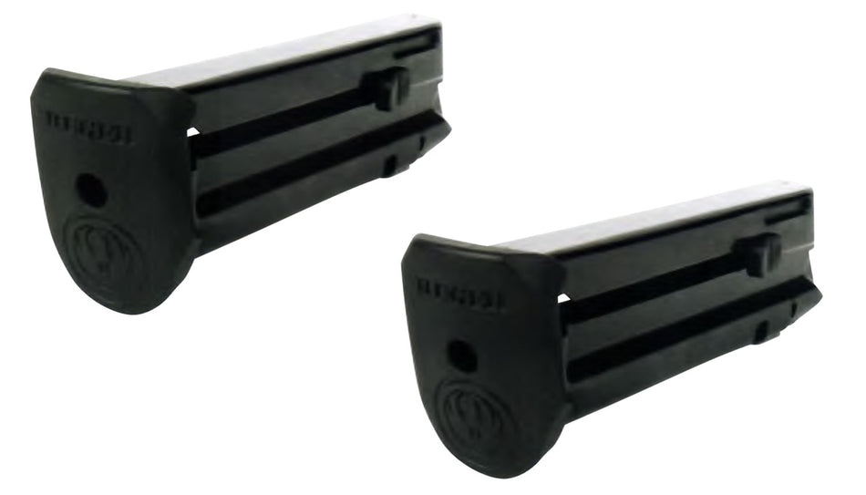 Ruger 90647 SR22 Blued Steel 10-Round .22 LR Magazine 2 Per Pack Value Pack