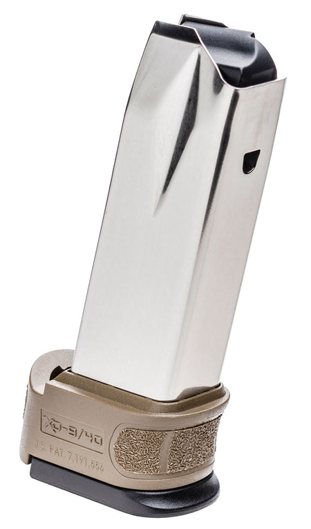Springfield Armory XDG0932FDE XD Mod2 Stainless .40 S&W 12-Round FDE Sleeve Magazine