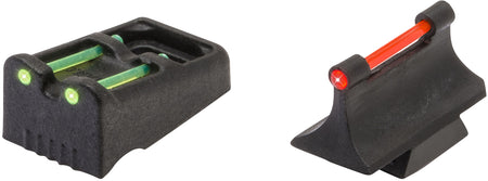 TruGlo TG961R Slug Gun Series Red Fiber Optic Front Green Fiber Optic Rear Sight Remington Slug Barrel