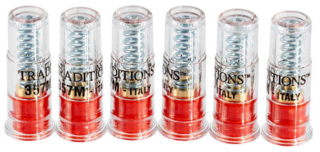 Traditions ASC357 Snap Caps Handgun .357 Mag Plastic Brass Base 6-Pack