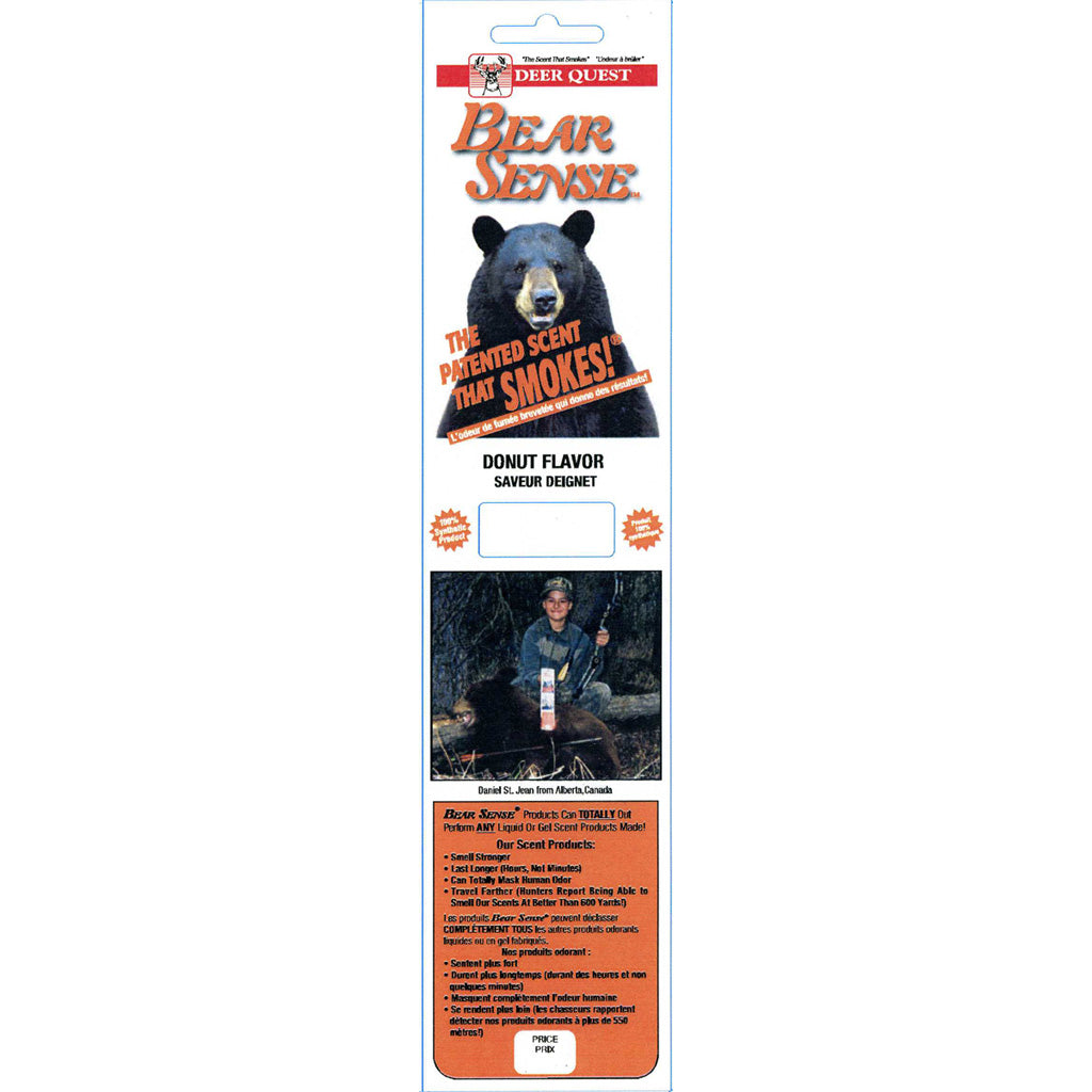 Deer Quest Bear Sense Donut Scent Smoke Sticks 6 pk.