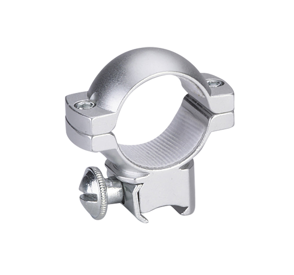 Traditions A797MA 3/8" Grooved Receiver 1" Medium Scope Rings Silver Matte Finish