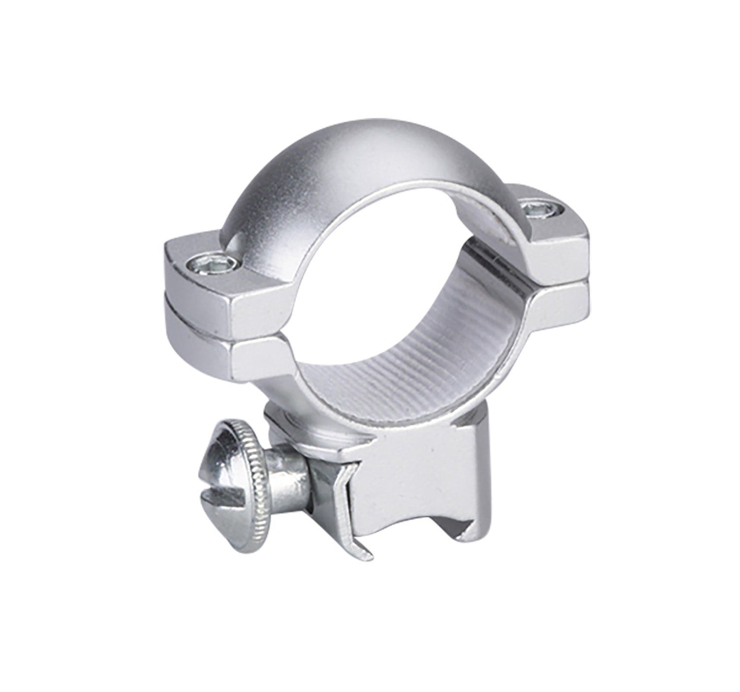 Traditions A797MA 3/8" Grooved Receiver 1" Medium Scope Rings Silver Matte Finish