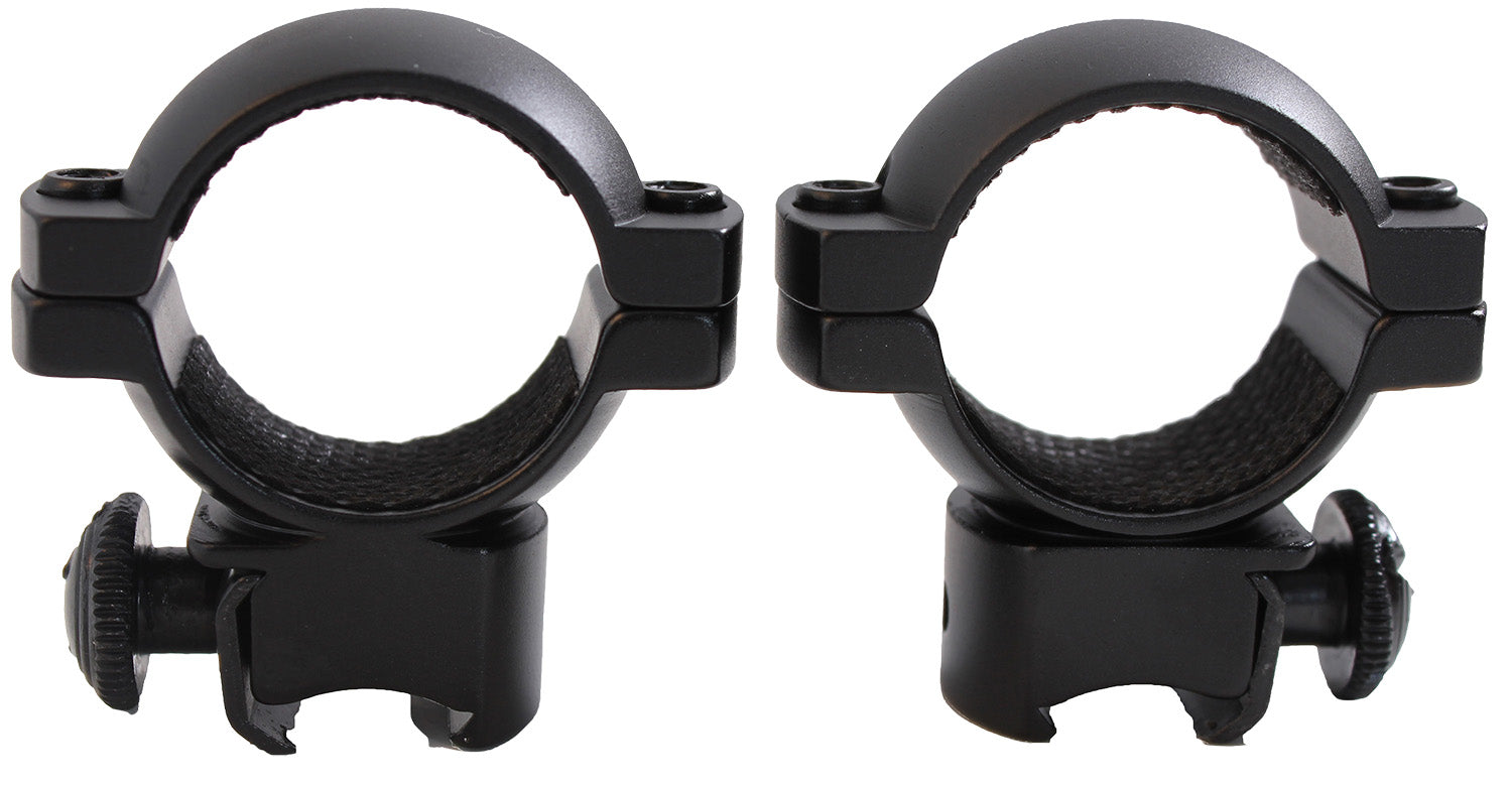 Traditions A797DS 3/8" Grooved Receiver Aluminum 1" Medium Matte Black Scope Rings