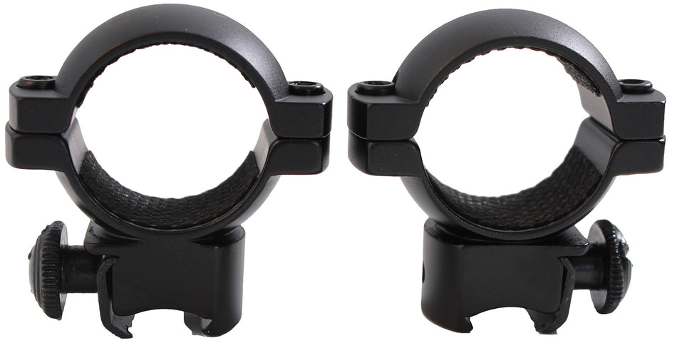 Traditions A797DS 3/8" Grooved Receiver Aluminum 1" Medium Matte Black Scope Rings