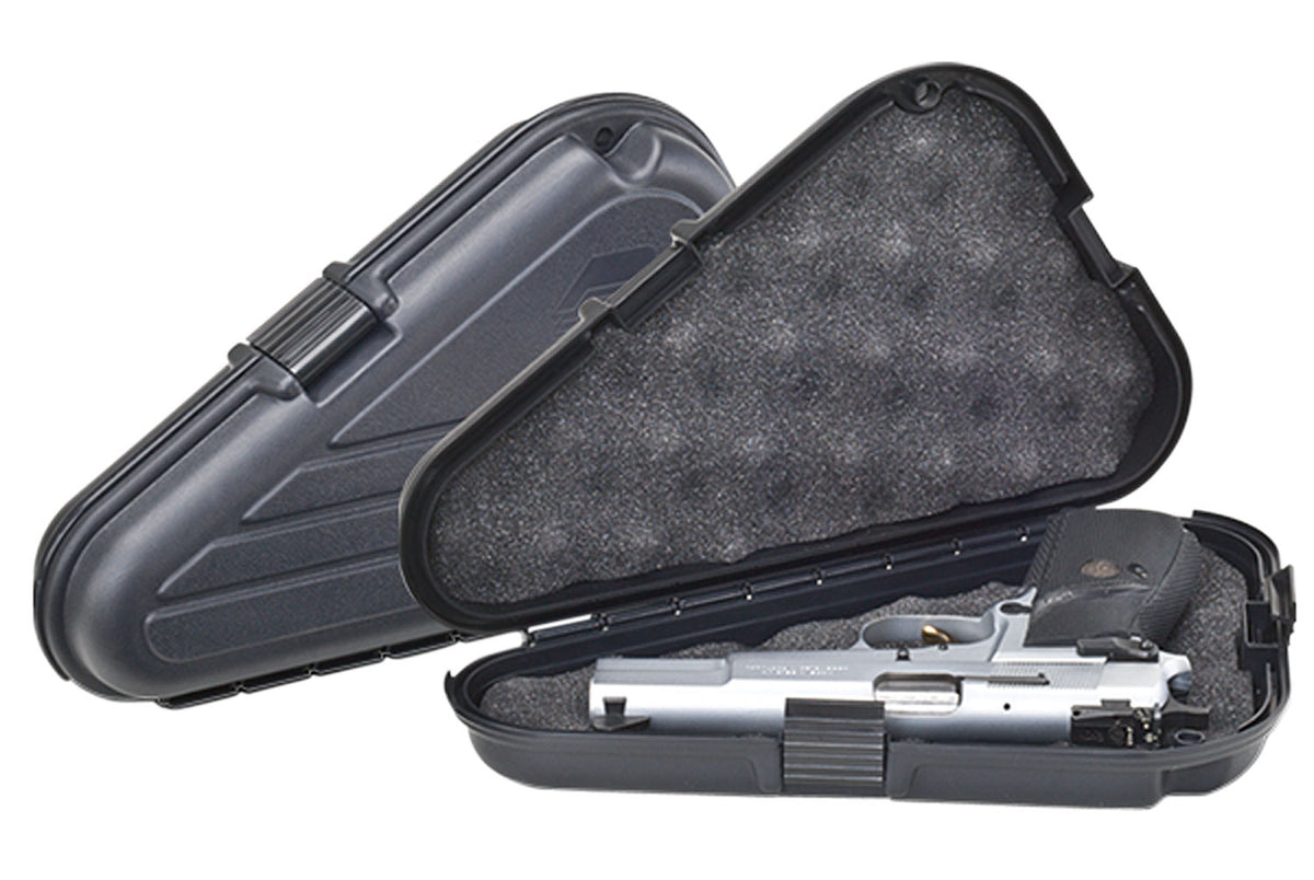 Plano 142300 Protector Pistol Case Large Black Hard Polymer