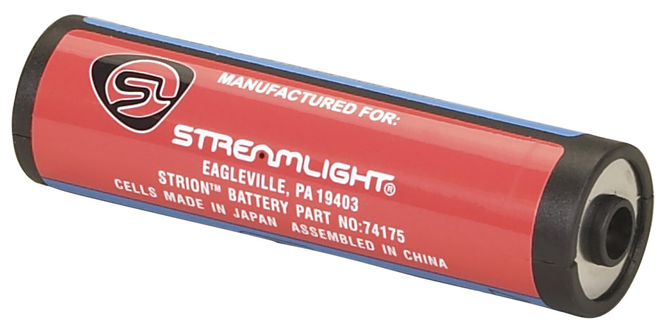 Streamlight 74175 Replacement Li-Ion Battery for Strion Flashlights and ProTac USB Series, 3.75V