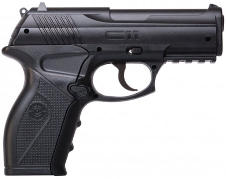 Crosman C11 CO2 Powered .177 BB Air Pistol Semi-Auto Black Polymer Frame