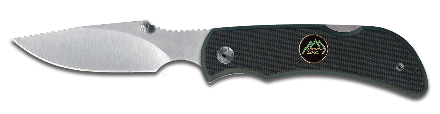 Outdoor Edge Caper Lite CL10C 2.50" Folding AUS8 Stainless Blade Black G10 Handle