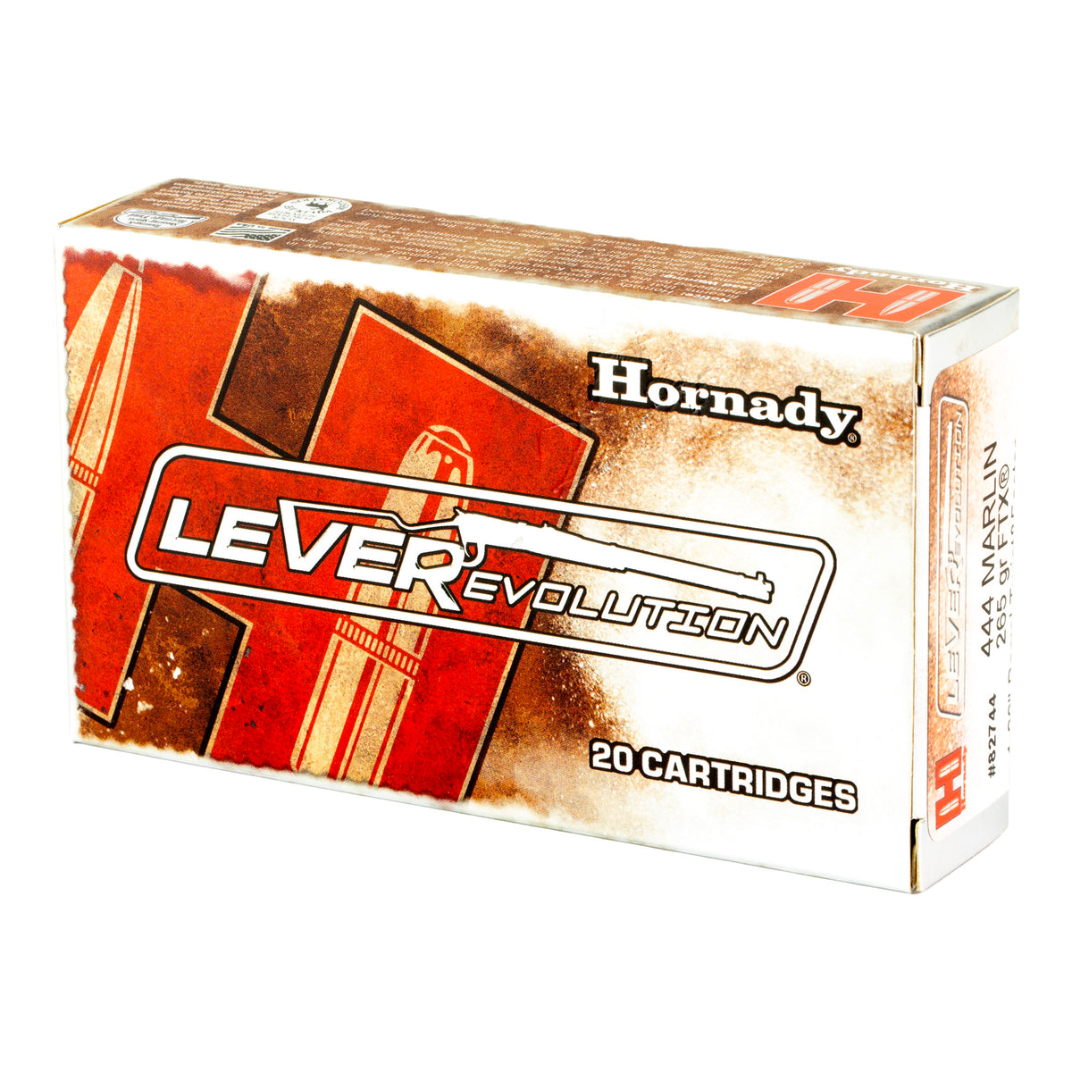 Hornady LEVERevolution Flex Tip eXpanding 265 Grain .444 Marlin 2325 fps