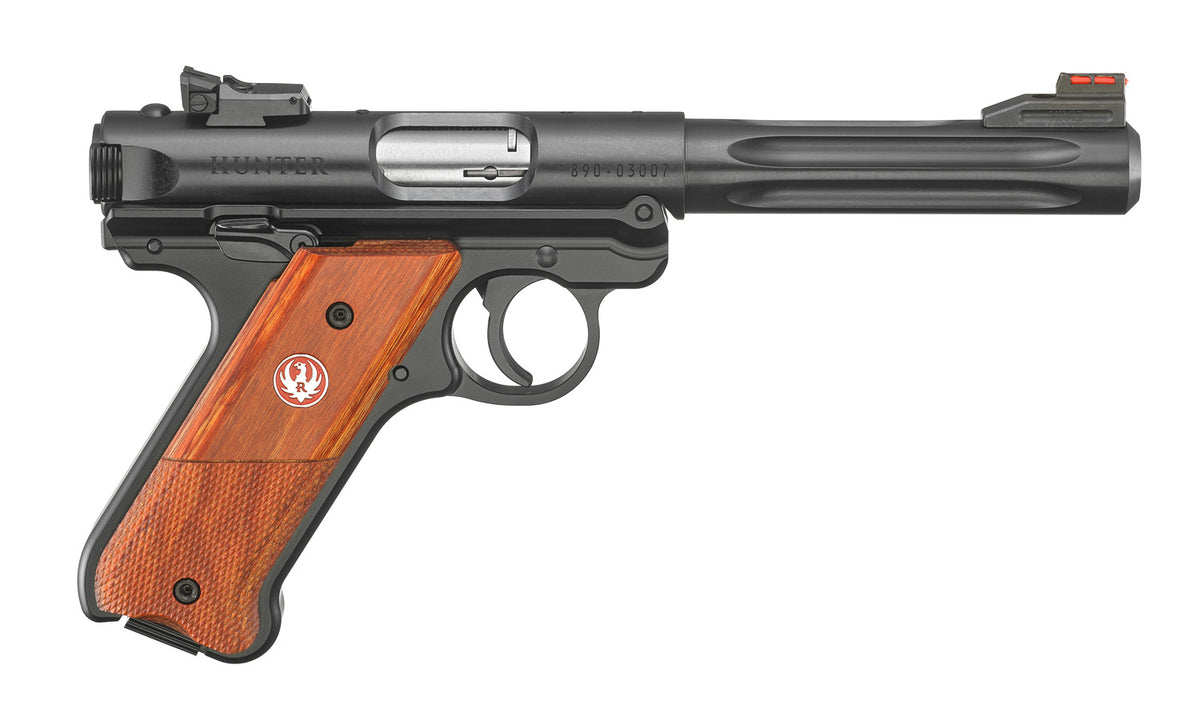 MKIV HUNTER 22LR 5.5" BL FLTD 40177 | 10+1 | RED HIVIZ FS