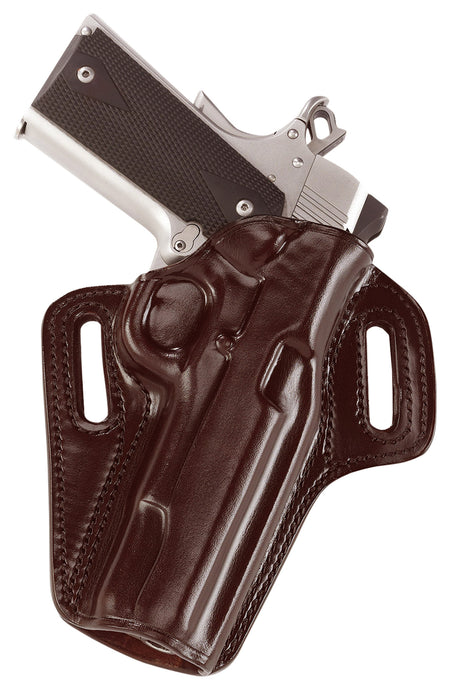 Galco CON458H Concealable OWB Havana Brown Leather Hip Holster, Fits Ruger 57 & FN Five-seveN USG/MK2, Right Hand