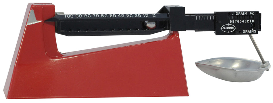 Lee Precision Safety Powder Scale 100 Grain Cap with Phenolic Beam and Drop-Proof Design