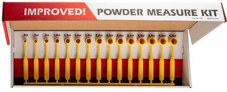 Lee Precision Powder Dipper Kit 90100 Set of 15 Dippers with Updated May 2019 Chart