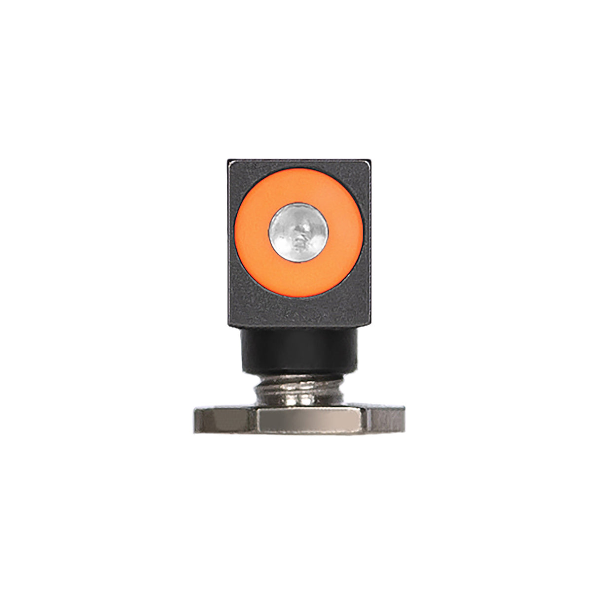 Night Fision Glock Tritium Front Sight GLK000001OGX – Orange Outline Green Glow Dome