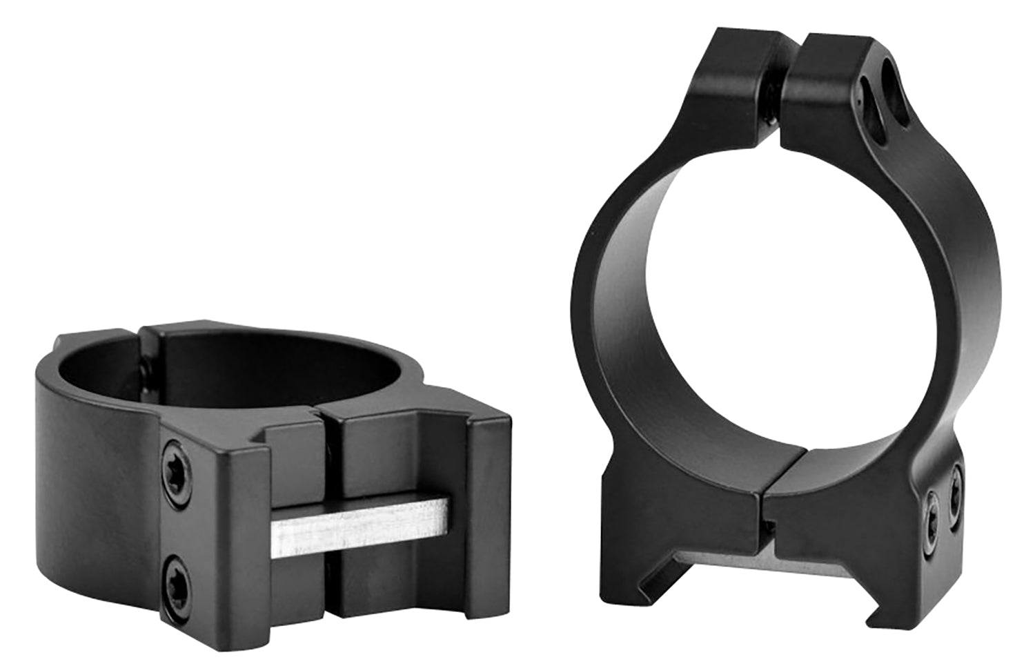 Warne 213M 30mm Maxima Vertical Scope Rings Low Profile Matte Black 0 MOA