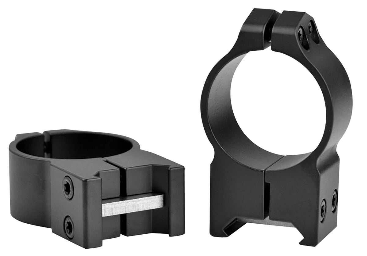 Warne 215M 30mm Maxima Vertical Scope Rings High Profile Matte Black 0 MOA