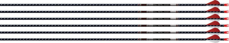 Easton FMJ 5MM 500 Spine Arrow 6PK with 2-Inch Blazer Vanes