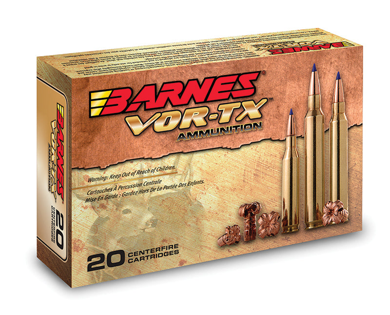 Barnes VOR-TX Tipped TSX Boat Tail 100 Grain .25-06 Remington 3225 fps