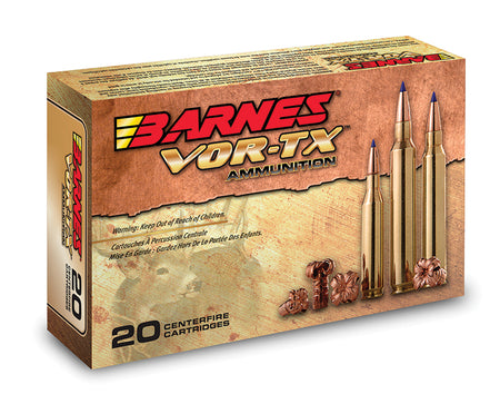 Barnes VOR-TX Tipped TSX Boat Tail 100 Grain .25-06 Remington 3225 fps