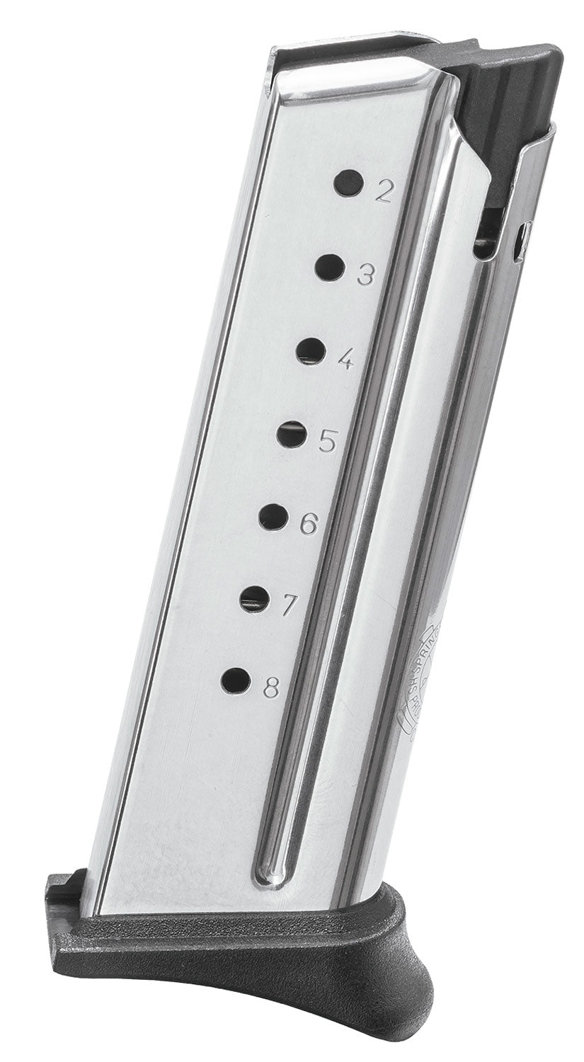 Springfield Armory XD-E 9mm Luger 8rd Stainless Magazine XDE0908H Extended Floor Plate