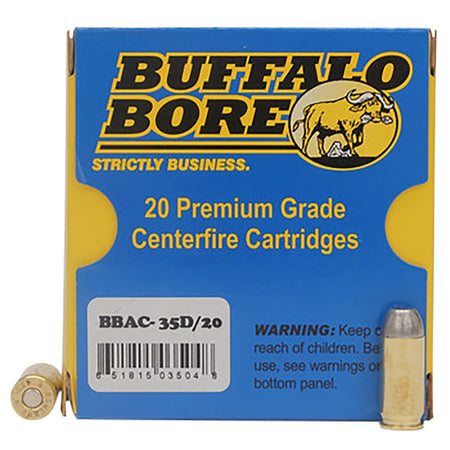 Buffalo Bore Personal Defense .460 Rowland 255 grain Hard Cast Flat Nose ammunition