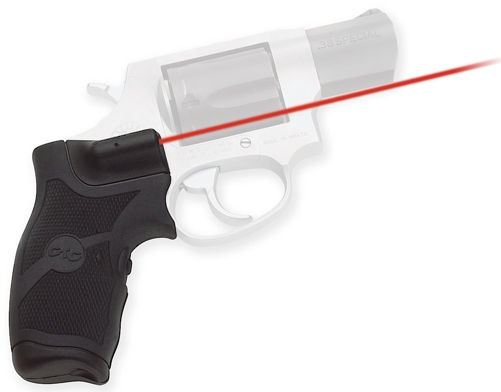 Crimson Trace 011810 Taurus Small Frame Revolver Lasergrips with Red Laser Sight, Black Polymer