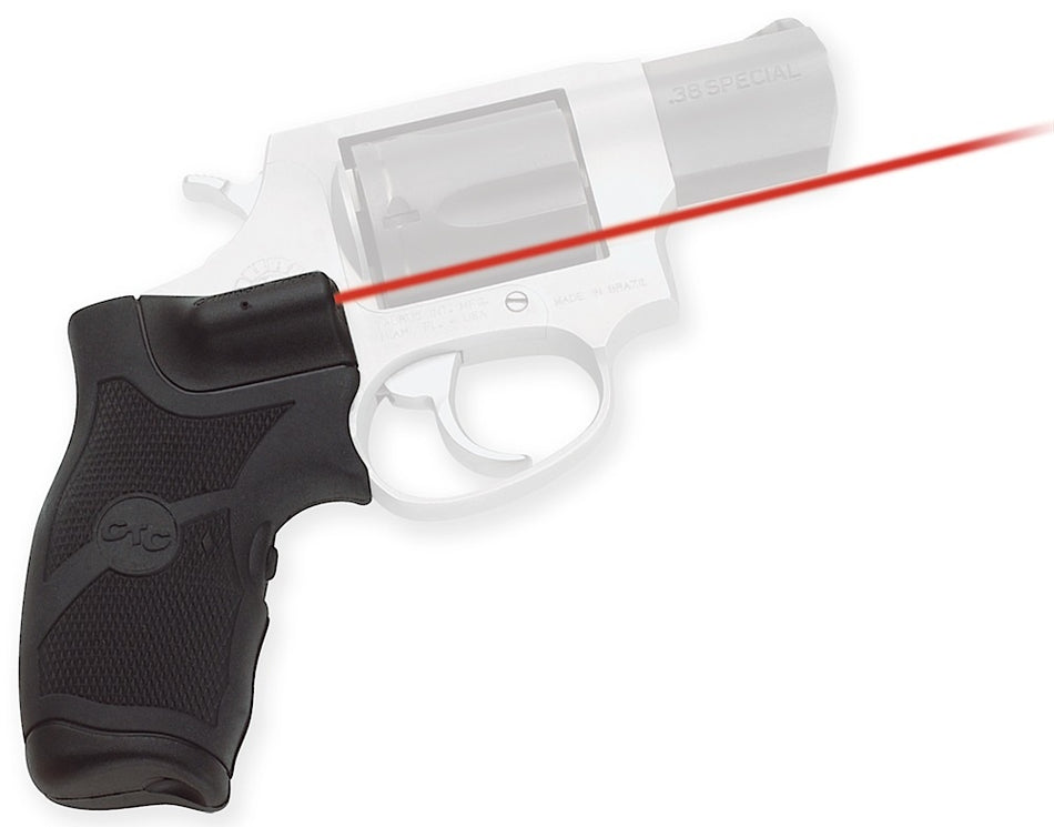 Crimson Trace 011810 Taurus Small Frame Revolver Lasergrips with Red Laser Sight, Black Polymer