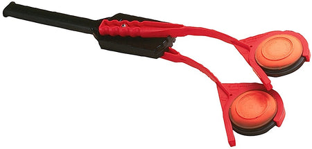MTM Case-Gard EZ Double Throw Red 31" Manual Cocking Clay Target Thrower